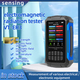 5-in-1 VT-ER3 Electromagnetic Radiation Detector Comprehensive Radio Frequency Electric Field Temperature Humidity Tester