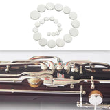 Sound Holes Mat Portable with Multi Size Bassoon Pad DIY Enthusiasts Players
