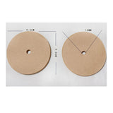 800PCS Coffee Filter Paper Coffee Filter 3.75Inch Coffee Filters Paper Unbleached Disc Coffee Filters Espresso Coffee Filter