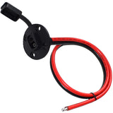 10AWG SAE 2 Pin Quick Disconnect Automotive Panel Extension Cable Screw Holes for Solar Panels Battrey Motorcycles Battery
