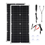 600W 12-18V Flexible Solar Panel with Controller Power Bank - For Laptop, MP3, Phone, Car, RV, Camping & Outdoor