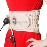 Decompression Lumbar Support Waist Air Traction Brace Spinal Back Relief Belt Backach Pain Release Massager Unisex