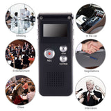 Digital Voice Audio Recording Device with Playback Microphone Song Player Portable Tape Recorder for Lectures Meetings