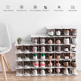 DIY Assembly 6 Layers Stand Shoe-Shelf Stackable Cupboards Rack Space Saving For Hallway Safety Shoe