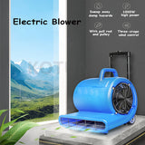 1PC Small Industrial Blower Household Floor Carpet Drying And Blowing hine 220V