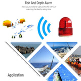 Smart Portable Depth Fish Finder with 100M Wireless Sonar Sensor Echo Sounder LCD Fishfinder Lake Sea Fishing Saltwater