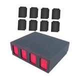 Sleek Card Collection Box for 2400+ Cards - Stylish Storage Solution