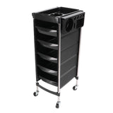 Tattoo Tool Cart 5 Layer Salon Trolley Convenient Universal Roller Widely Applicable for Eyelashes for Pet Hospitals for Homes