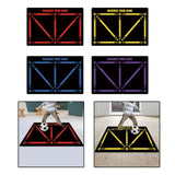 Footstep Soccer Anti Skid Footwork Dribble Training Kid Football Mat