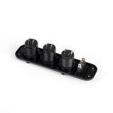 DIY 4in1 Dual Port charger Voltage Display 2.1+2.1A Multi-Port USB Phone Car Charger With On/Off Switch Safe Protection