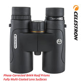 Celestron 8x42 10x42 Nature DX ED Premium Astronomy Binoculars Fully Multi-coated Phase-Corrected BAK4 Roof  Fog & Waterproof