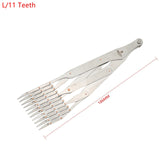 1PCS Leather Belt Quick Mark Equally Spacing Isometric Divider Ruler Tool Knife Cutter Punch Leathercraft DIY Auxiliary Tool