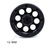 4Pcs Metal 1.9 Beadlock Wheels Rims For 1/10 RC Crawler Car Axial SCX10 II 90046 AXI03007 Traxxas TRX4 RC4WD D90