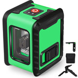 2 es Laser Level 4° Self-leveg hine Rechargeable Lithium Battery Leveg Tool Omnidirectional Ground Wall Sticker