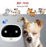 RF-V43 4G LTE Waterproof WIFI Pet LED Light Voice Monitor Dog Gps Tracker For Tracking System