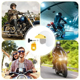 Rainproof Motorcycle SunShade Mini Cell Holder Hat Nylon Snowproof Riding Mobile Phone Helmet Umbrella