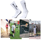 Lixada Outdoor Sports Running Stretch Athletic Soccer Anti Slip Soc with Grips for Football Match