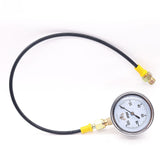 air gauge 16mbar 25mbar 50mbar 60mbar 100mbar 1000mbar adjustable manometer Calibratable mbar pressure meter with tube