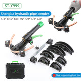 Manual Hydraulic Copper hine DSZH ST-Y999 Air Conditioning Bending Tool 6-22mm Combination Pipe Bender Set