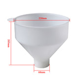 Glass reinforced plastic tank filg funnel 1PC for Water treatment filter material filler tools