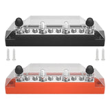 Positive Negative Bar Battery Power 12V Distribution 4 M6 Car Block Studs 6 X M4 Terminal Bus for Boat
