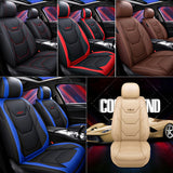 1pc Cover PU Universal Car Front Covers accessories Seat Back Cushion Leather Protetor Auto Interior parts