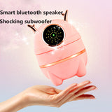 Cute Mini Bluetooth 5.0 Speaker Portable Outdoor Wireless Speaker Support Long Battery Life U Disk Play Subwoofer Receiver