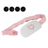 Waist Massage Belt LED Indicator Relieve Pain Waist Massage Heating Belt Adjustable Size Vibrating for Women for Home Work Use