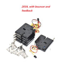 5pcs per pack small electric control door cabinet 12v locker electronic lock with optional feedback signal
