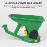 Gardening Seed Spreader Portable Manual Seeder 1.5L 5 Gears Adjustable Sowing Fertilizing Melting Snow for Garden Small Farm