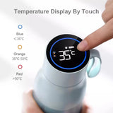 450ml Stainless Steel USB Rechargeable Temperature Display Vacuum Flask Coffee Mug Thermos Water Bottle High-tech