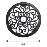 2 Piece Plant Stand With Wheels Heavy-Duty Rolling Plant For Potted Plants And Flower Pot