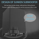 Soundbar with Subwoofer Remote Control Wireless Bluetooth 5.0 Surround Sound System for Home Theater TV UK Plug