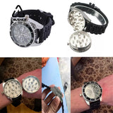 CRUSHER Wrist Watch Grinder Zinc Alloy Dry Herb Spice Grinders Tobacco Pipe Smoking Accessories Gadgets for Men