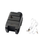 USB Rechargeable Tactical LED Weapon Gun Light Red Dot Laser Sight Combo 350LM Pistol Flashlight For 20mm Picatinny Rail Mount