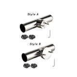 High Performance Adjustable Fishing Pole Rod Holder Stainless Steel for Truck Yacht RV Rails Boat