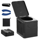 Car Bucket - Outdoor Emergency Sanitation Product, Strong Bearing Capacity, Trash Can/Stool/Portable Toilet for Adults & Kids