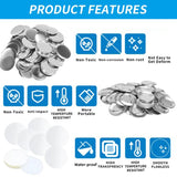 100 Sets Blank Making Supplies 58Mm/2.25 Inch Metal As Shown For Maker hine Round Badge Pin Button Parts