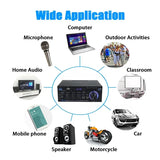 AK45 800W Home Digital Amplifiers Audio Bass Video Power Bluetooth Amplifier Hifi FM Music Subwoofer Speakers USB SD Mic Input