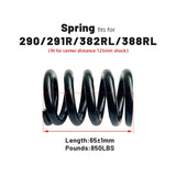 Taiwan EXA 290 291R and for DNM DV-22&DV 22AR Scooter bicycle rear shock absorber special spring 65mm
