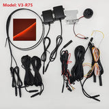 Universal 24Ghz Millimeter Wave Radar 20M BSD Bd Spot Detection System Lane Change Assist Highlight Warning Light Strip