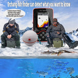 Erchang F13 Wireless Sounder Fish Finder Rechargable 100m Distance Lake River Sea Fishing
