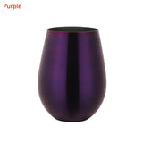 500ML Beer Cup Stainless Steel Cocktail Mugs Milk Drinking Mug Coffee Tumbler Juice Milk Cup Metal Mug For Bar Outdoor Drinkware