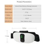 Lumbar fatigue relief health back massager far-infrared heating spine physiotherapy instrument support lumbar