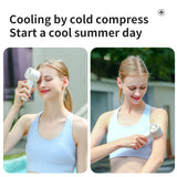 Handheld Air Cooler - Outdoor Portable with Semiconductor Refrigeration. 2200mAh Battery, USB Rechargeable Cold Fan