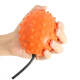 Hand rehabilitation training equipment stroke hemiplegia Electric hot compress massage ball home five-finger split fingerboard