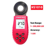 HS1010 Digital Light meter 1-200,000 Luminometer 1 0.1 0.01 Illuminometer /FC Illumination Meter HS1330 HS1332