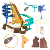 DIY Funny Roller Coaster Amusement Park Screw Assemble Puzzle Model Toy Gift Baby Educational Toys