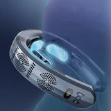 2024 NEW Hot Sale Hanging Neck Portable Air Conditioner USB Electric Fan Fun 2 In 1 Strong For Home Office Dormitory
