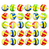 30Pcs 2.36 Inch Sports Balls Mini Volleyball Children For Stress Relief,Party Toys